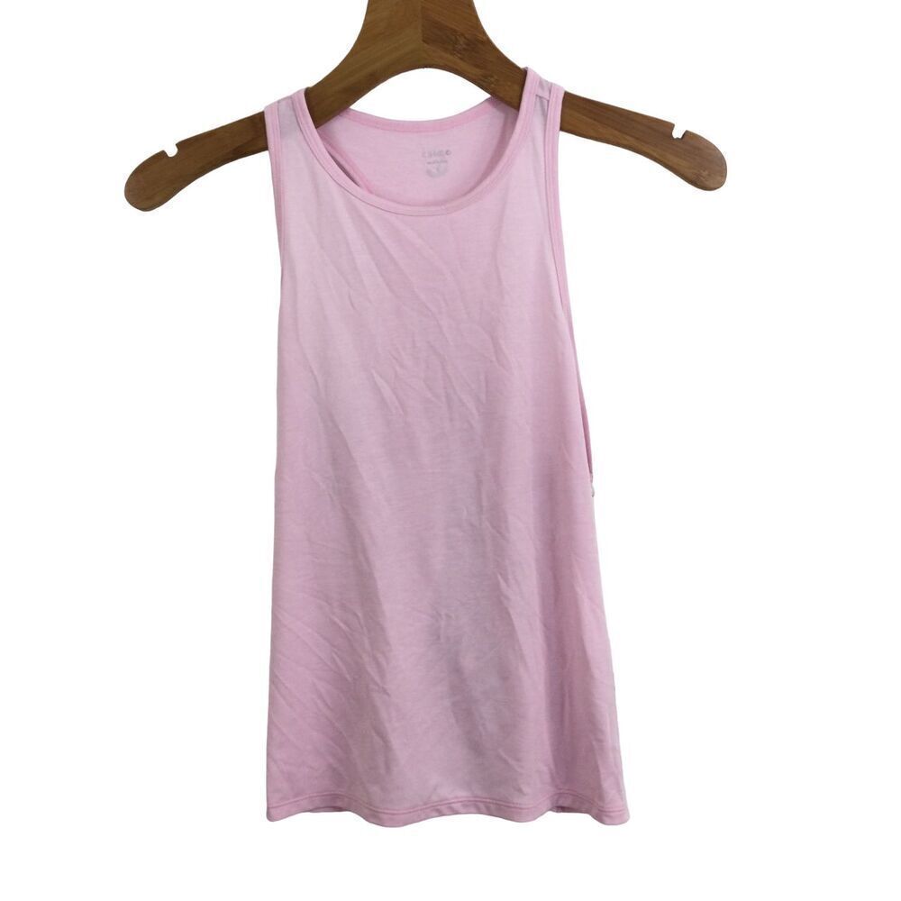 Calme Ease Light Pink Racerback Tank Top Size Small NWT